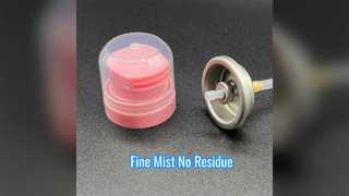 Kuru Şampuan Valfi: İnce Sis, Kalıntı Yok