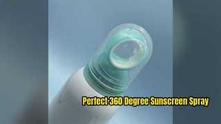Gelişmiş 360 Derece Güneş Koruyucu Aerosol Valf Teknolojisi