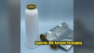 Alüminyum Aerosol Kutular için Valf Sistemlerinde Özel Torba
