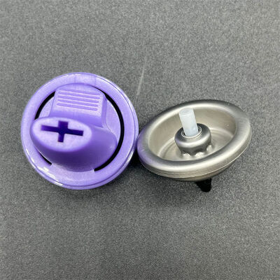 satın al 1 Inch Hair Mousse Aerosol Valve With Actuator For Conditioning Foam Mousse Çevrimiçi üretim