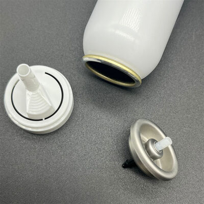 satın al Professional Inverted Hair Mousse Aerosol Valve for Volumizing Styling Foam Products Çevrimiçi üretim