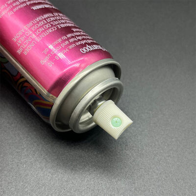 satın al Kuru Şampuan Aerosol Püskürtme Valfı Profesyonel Kozmetik Aerosol Valfı Çevrimiçi üretim