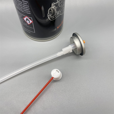 satın al 360 Degree Direction Aerosol Valves With Actuator for lubricant Aerosol Tin Cans  Çevrimiçi üretim