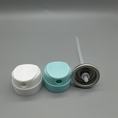 satın al Durable One Inch Sunscreen Mist Valve with Anti-Clog Nozzle and Customizable Actuator for Fine Mist Output Çevrimiçi üretim