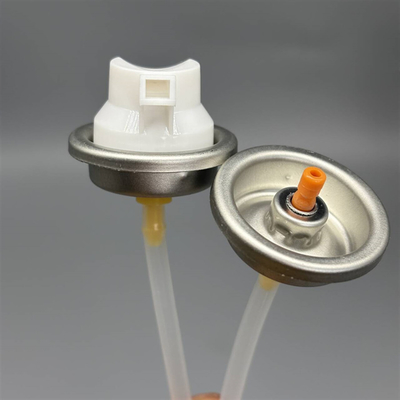 satın al Integrated Brush Aerosol Valve for Car Seat and Fabric Cleaner Aerosol Tin Cans Çevrimiçi üretim