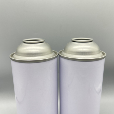 satın al Aerosol Tin Can for Butane Gas and Refillable Aerosol Empty Spray Butane Gas Çevrimiçi üretim