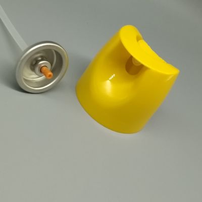 satın al 1 Inch Aerosol Valve with Cap and Actuator for Mosquito Repellent Spray  Çevrimiçi üretim