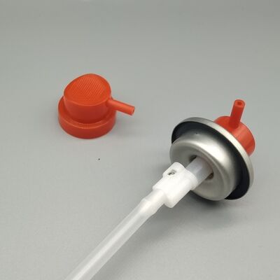 satın al Corrosion-Resistant 360 Degree Aerosol Valve With Actuator for Marine Lubricants and Saltwater Protection with Sealed Actuator Housing Çevrimiçi üretim