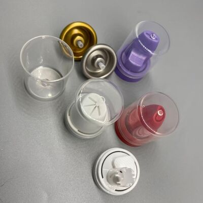 satın al Inverted Aluminum Aerosol Valve for Hair Mousse Compatible with Salon-Grade Formulas Çevrimiçi üretim