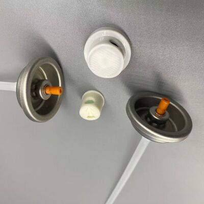 satın al Aerosol saç yapıştırıcı sprey valfi eşit dağıtım teknolojisi ile Çevrimiçi üretim