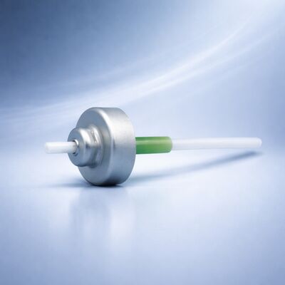 satın al Alkol bazlı formül uyumluluğu ve tutarlı önceden ölçülen dozaj için 20 mm crimp spesifikasyonu ile 20 mm ölçülü dozlu aerosol valfi Çevrimiçi üretim