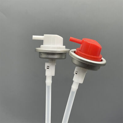 satın al Aerosol ambalajı için 360 derece püskürtme yeteneğine sahip yukarı aşağı püskürtme aerosol valfi Çevrimiçi üretim