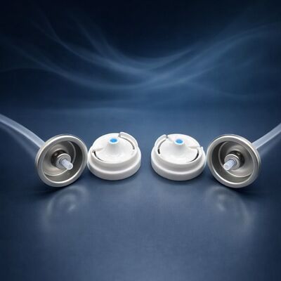satın al 25.4mm Antibakteriyel Aerosol Valf, Kontrol Edilen dağıtım ve Deodorant Spreyi için ayarlanabilir nozzle Çevrimiçi üretim