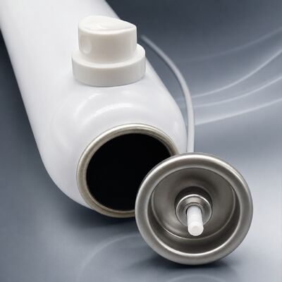 satın al 0Kozmetik sprey ambalajlarında ince sis dağıtımı için.15cc çıkışlı teneke aerosol valfi Çevrimiçi üretim