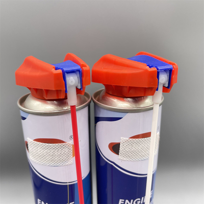 Otomobil Bakımı ve Yağlama için Çok yönlü İki Yönlü Aerosol Sprey Kapak