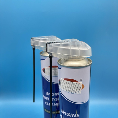Aerosol dağıtımı hassas püskürtme için katlanabilir iki yönlü püskürtme kapağı