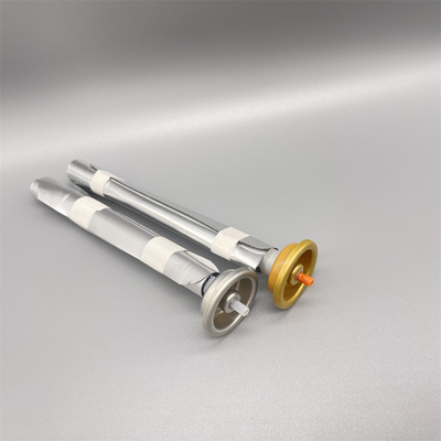 Silver Aerosol Bag On Valve. Premium dağıtım çözümü. 1 inç çaplı.