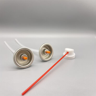 WD40 püskürtme kutuları için yağlandırıcı aerosol valfi. Pas, temizlik ve koruyucu yağ uygulamaları