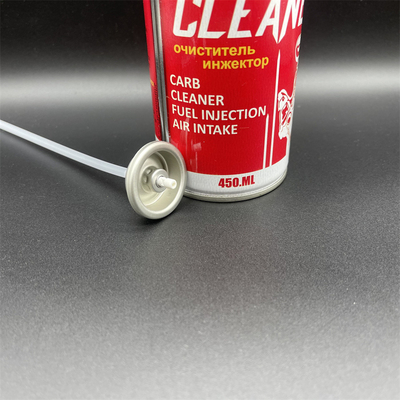 DIY projelerinde pas giderme için ayarlanabilir püskürtme karbüratör temizleyici aerosol valfi