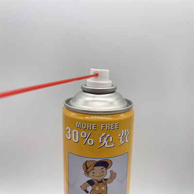 Otomotiv yağlama ve pas önleme için ayarlanabilir karbüratör temizleyici püskürtme aerosol valfi