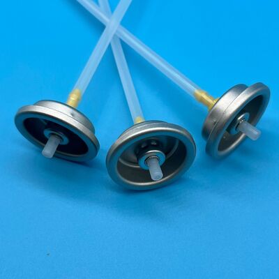 Yumuşak ve kontrollü köpük çıkışı ile saç Mousse ters alüminyum valf