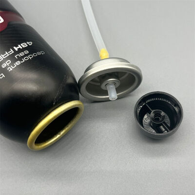 Kesinlik 1 inç deodorant vücut püskürtme valfi sızıntı geçirmez mühürle tutarlı bir aerosol dağıtım için