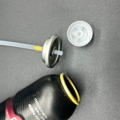 Flaş montaj tasarımı ve geniş açılı ince sis dağıtıcı ile Premium Body Spray Aerosol Valve Actuator