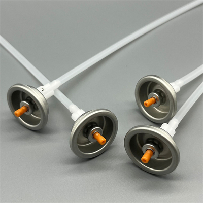 Versatile 360-Degree Aerosol Valve with Easy-Grip Actuator for Home Care and Automotive Products with Leak-Proof and Any-Angle Spraying