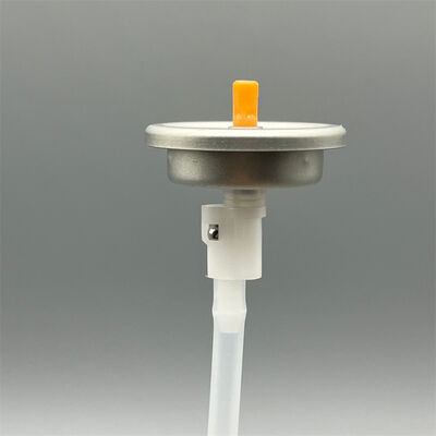 Otomotiv Temizliği ve Kimyasal Püskürtücü Pompalar için Aerosol Kutularda Kullanılan 360 Plastik Aerosol Sprey Valfi