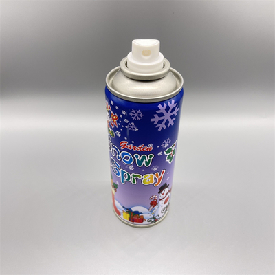 Bayram dekorasyonu için kar püskürtücü aerosol valfi 1 inç montaj bardağı