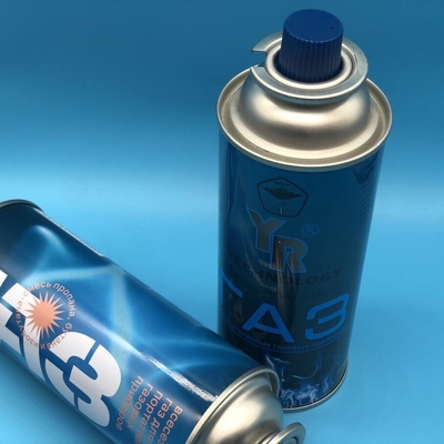 Taşınabilir Yemek ve Kamp İçin Butane Gazı teneke kutuları. 250 gram kapasite. Yüksek Kaliteli mühür.