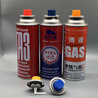 Dışarıda yemek pişirmek için Premium Butane Propane Mix Gaz Isobutan Patronu