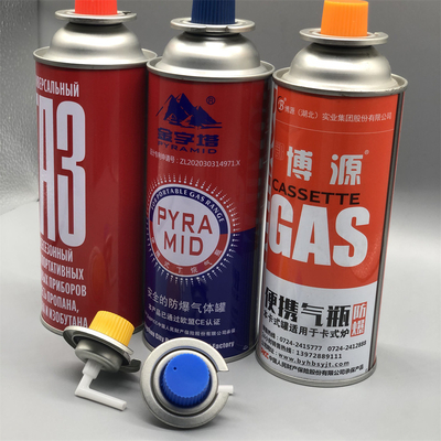 Dış mekan sobaları ve ızgaralar için premium butan gaz kartuşu
