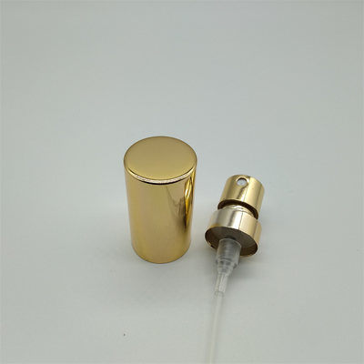Altın renkli parfüm pompası kapaklı Altın veya Gümüş 21 mm Parfüm Sis püskürtmesi