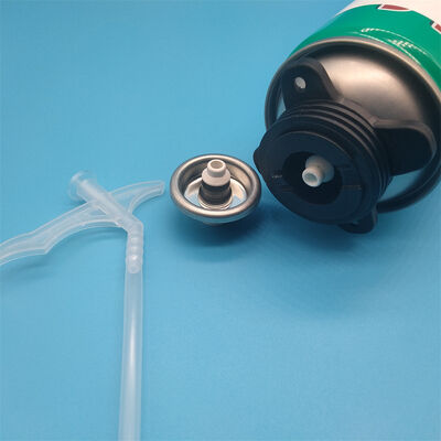 Profesyonel PU köpük mühürleyici valf nozlu boşlukları doldurmak için