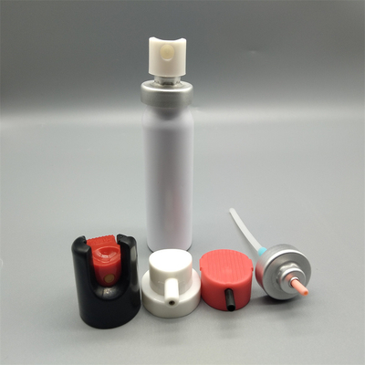 20mm Öz Savunma Biber püskürtücüsü Valf Etkinleştiricisi ve Uzun Sürekli Biber püskürtücüsü dağıtım için aksesuarlar