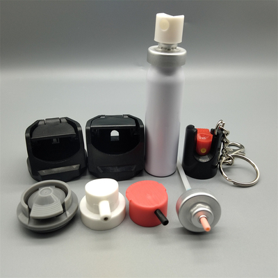 Kesin 20mm Kendini Savunma Biber Spray Valf Aktifleşmesi ve Güvenli ve Ölçülmüş Biber Spray Serbestleştirme için Aksesuarları