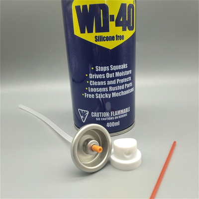 WD 40 Yağlama Spray Aerosol Valve, pürüzsüz ve kontrollü dağıtım için gereklidir