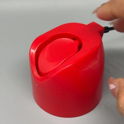 Kimyasallara karşı dirençli hassas püskürtme uygulamaları için uzatma tüpü ile 65 mm Aerosol Kapak