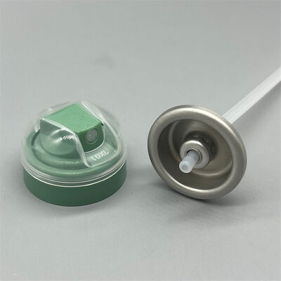 Deodorant body spray valve with travel-friendly size for frequent travelers and commuters