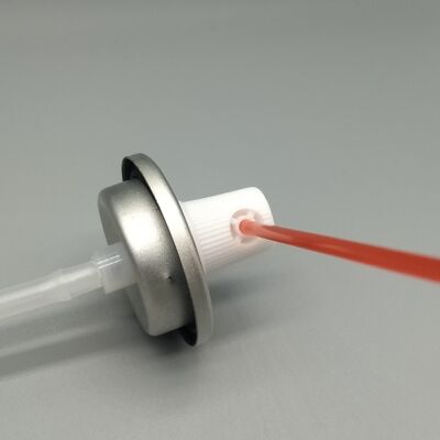 Çok amaçlı yağlama kutuları için pürüzsüz ve hassas püskürtüme kontrolü olan WD-40 uyumlu aerosol valfi