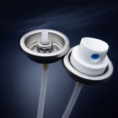 Yüksek hassasiyetli ultra ince sisli ve deri bakım ambalajı için güvenilir mühürleme ile yüz sisine püskürtme valfi