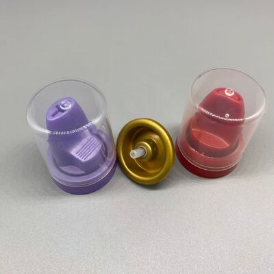 Profesyonel stil için 360 derece dağıtım ve poşet-valf uyumluluğu ile Alüminyum Saç Mousse Valvu