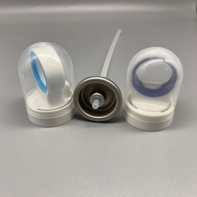 Geniş sis kaplaması ve sızıntı geçirmez tasarım için sürekli püskürtme ile güneş koruyucu aerosol valfi