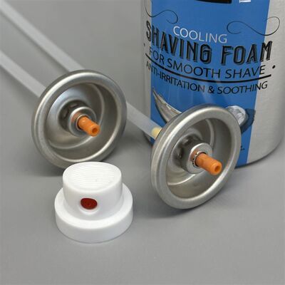 Zengin Deri Havalandırma Sistemi, Sızıntı-Kanıtlı Sızdırmazlık ve 360° Dağıtımlı Yüksek Performanslı Aerosol Tıraş Kömür Valfi