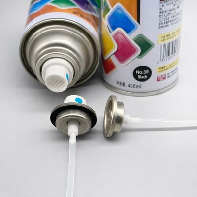 Çift açılı saplı ticari sınıflı kadın boya püskürtücü valfi