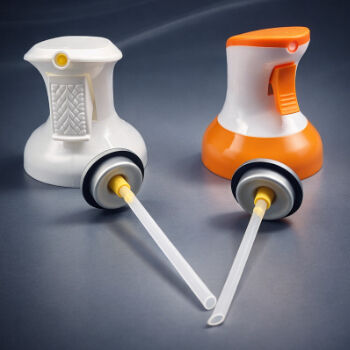 Hava tazeleyicisi aerosolleri için geniş kapsamlı ince sis valfi