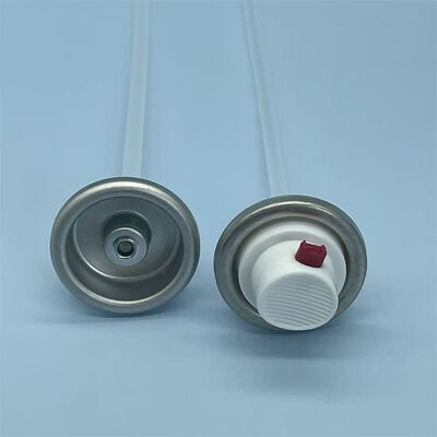 Otomotiv Sprey Boya Kutuları İçin Pürüzsüz ve Tekdüze Püskürtme Performansına Sahip Dişi Aerosol Valfi