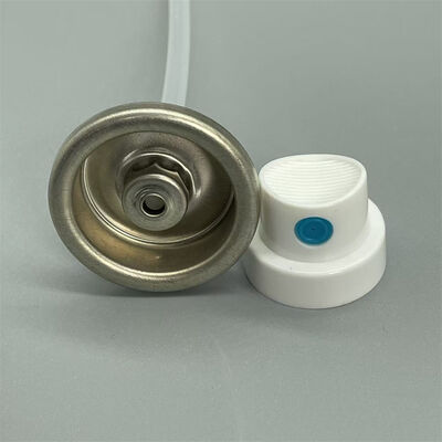 Otomotiv Sprey Boya Kutuları İçin Pürüzsüz ve Eşit Püskürtme Performanslı Dişi Boya Aerosol Valfi