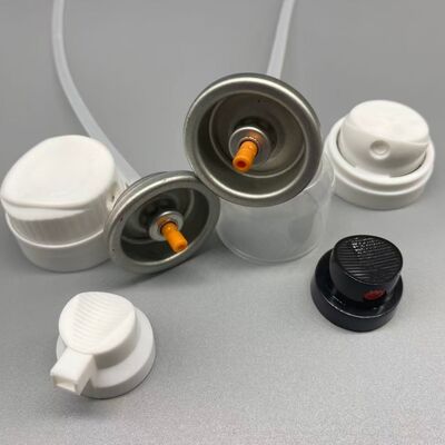 Kuru şampuan dağıtıcı nozel, saç tazeleyicisi sprey nozel kozmetik ambalaj için, kolay baskı uygulaması